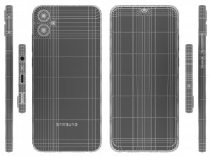 Samsung Galaxy A05 Black 3D Model