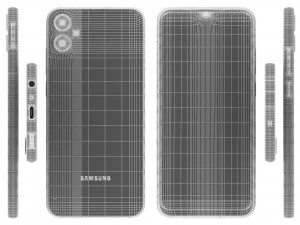 Samsung Galaxy A05 Black 3D Model