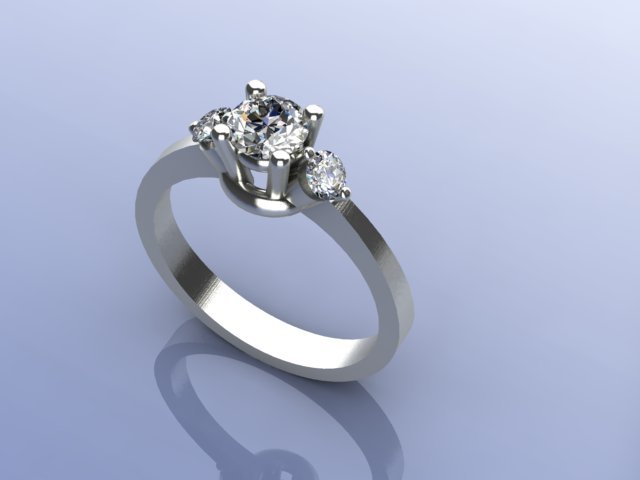 engagement ring Modello di stampa 3D .c4d .max .obj .3ds .fbx .stl .blend 