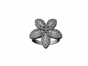 flower ring Modello di stampa 3D