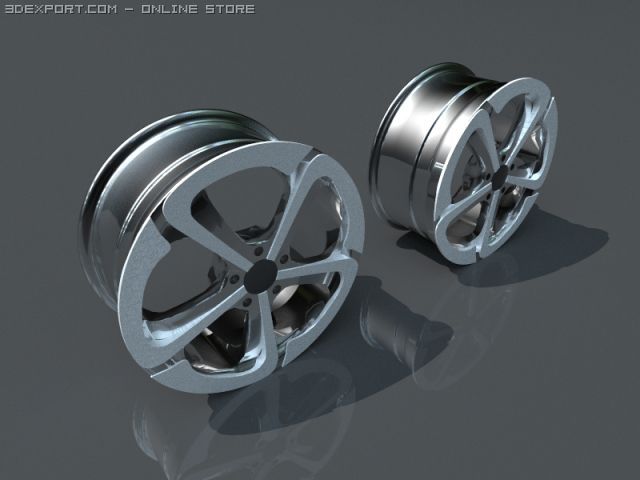 rims 18 Modelo 3D .c4d .max .obj .3ds .fbx .stl .blend 