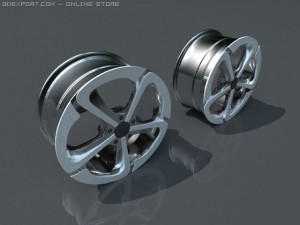 rims 18 3D 모델