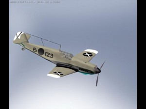 bf109e Modelo 3D