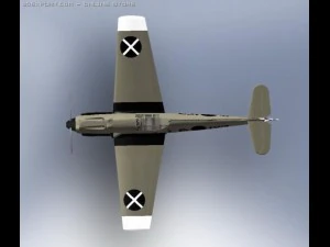 bf109e 3D Model
