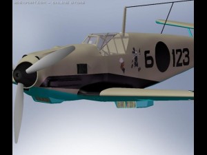 bf109e Modelo 3D