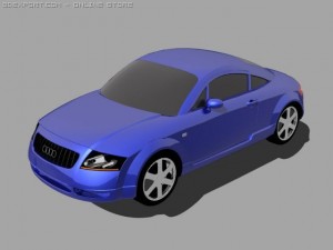 audi tt 3D Model