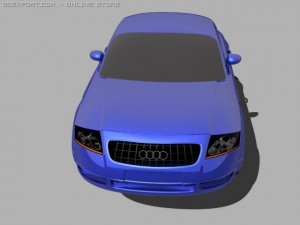 audi tt 3Dモデル