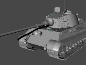 pzkpfw tiger ausf b Model 3D