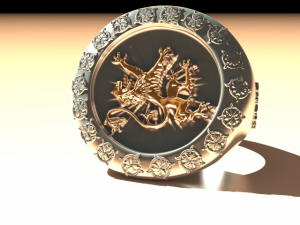 ring Model Cetak 3D
