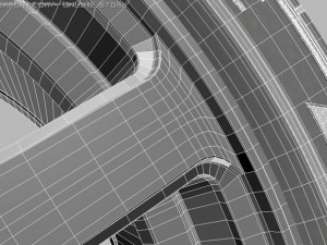 oz rim  pirelly pzero tyre Modelo 3D