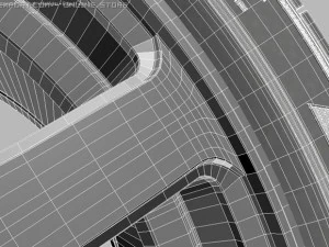 pneu oz aro pirelli p zero Modelo 3D
