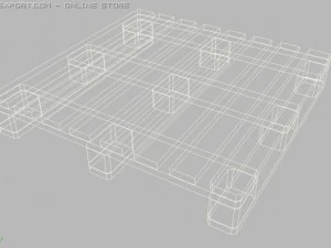 euro palet 3D Model