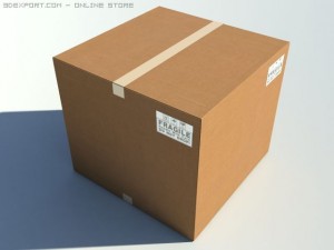 product box 3D 모델