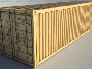 container Model 3D