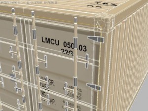 container Model 3D