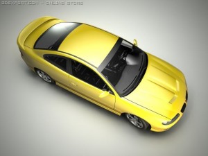 pontiac gto  vauxhall monaro 3D 모델