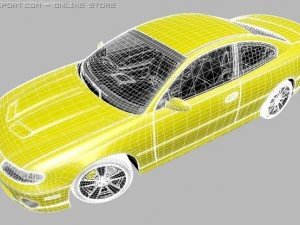 pontiac gto  vauxhall monaro 3D Model