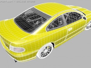 pontiac gto  vauxhall monaro 3D 모델