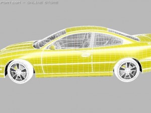 pontiac gto  vauxhall monaro 3D 모델