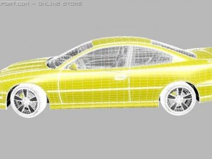 pontiac gto  vauxhall monaro 3D Model