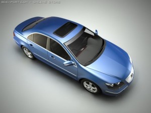 acura rl  honda legend 3D Модель