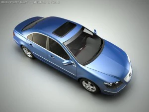 acura rl  honda legend 3D Model