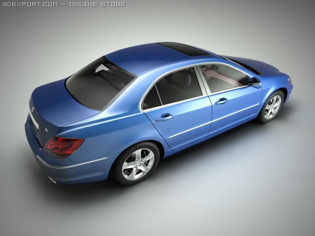 acura rl honda legend 3D Модель