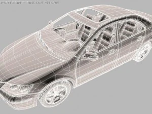 acura rl  honda legend 3D Model