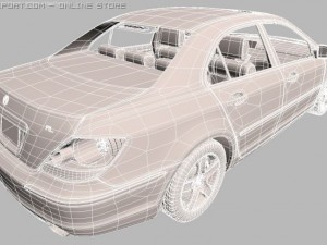 acura rl  honda legend 3D Модель