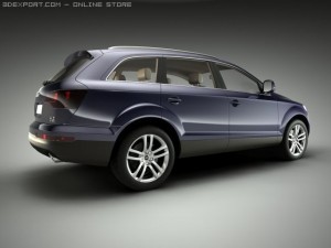 audi q7 Model 3D