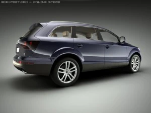 audi q7 3D Model