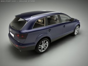 audi q7 Model 3D
