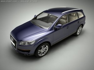 audi q7 Model 3D