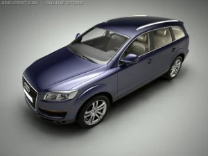 audi q7 3D Model