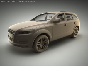 audi q7 Model 3D