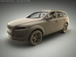 audi q7 3D Model