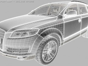 audi q7 Model 3D
