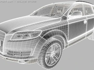 audi q7 3D Model