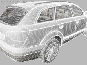 audi q7 Model 3D