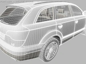 audi q7 3D Model