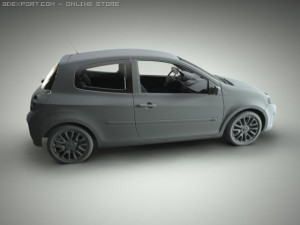 renault clio 3D Model