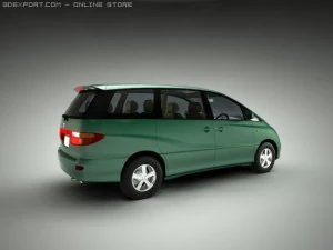 toyota estima 3D Model