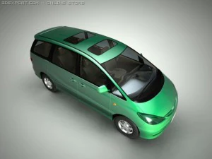toyota estima 3D Model