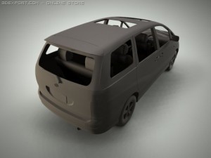 toyota estima 3D Model