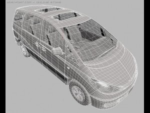 toyota estima 3D Model
