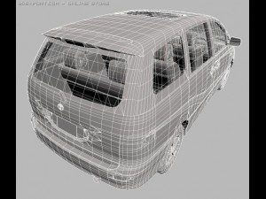toyota estima 3D Model