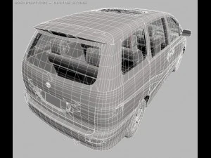 toyota estima 3D Model