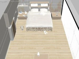 interno della fiamma Modello 3D