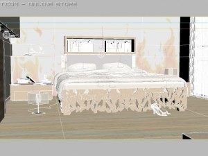 flame interior 3D मॉडल