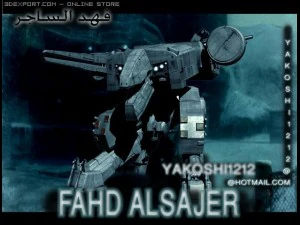 metal gear rex Model 3D